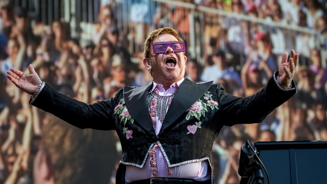 Elton John. Foto: AFP/FABRICE COFFRINI.