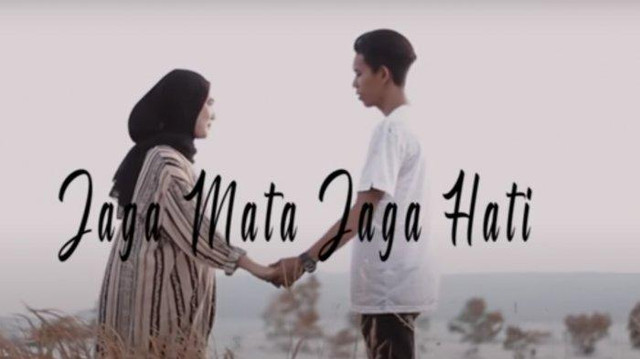 Ilustrasi tangkapan layar video musik Jaga Mata Jaga Hati oleh Dj Qhelfin. Foto: YouTube/Dj Qhelfin