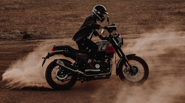 Royal Enfield Scram 411 resmi diperkenalkan secara global.  Foto: Dok. Royal Enfield