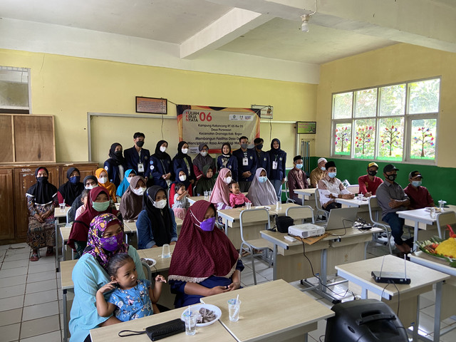 Sumber: Dokumen Pribadi, Pembukaan Kelompok KKN 06 Desa Purwasari. 