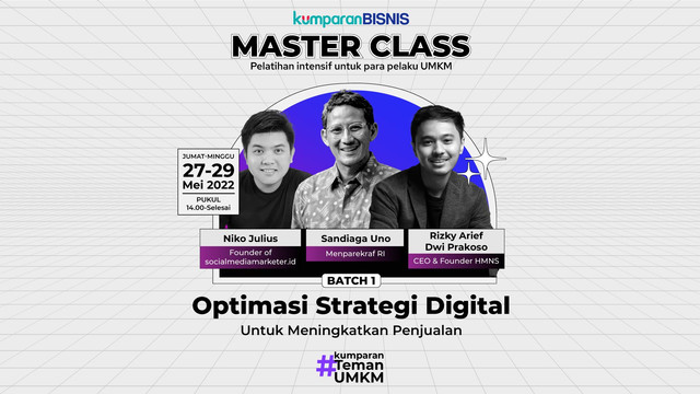 Master Class 2022. Foto: kumparan
