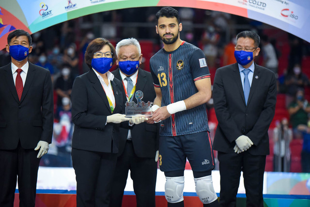 Muhammad Albagir, kiper Timnas Futsal Indonesia, di Piala AFF Futsal 2022. Foto: Dok. PSSI