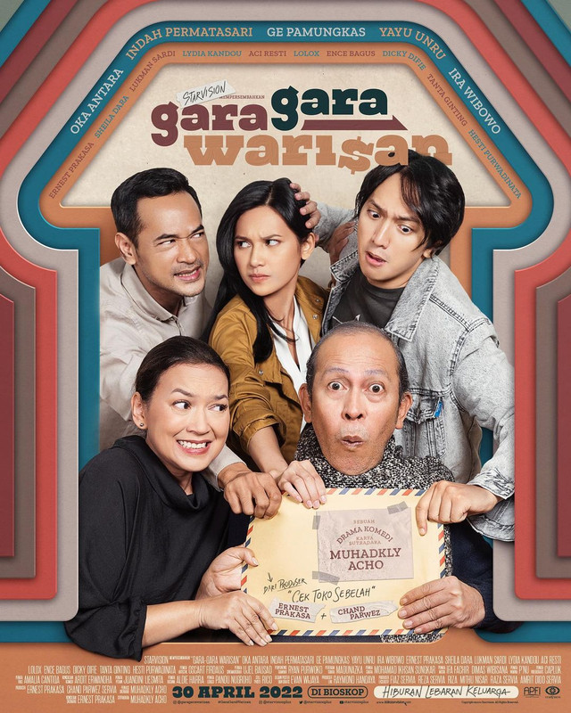 Poster film Gara-gara Warisan. Foto: Instagram/@starvisionplus