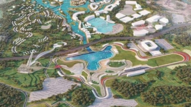 Denah sirkuit F! yang akan dibangun di Bintan. Foto: Istimewa