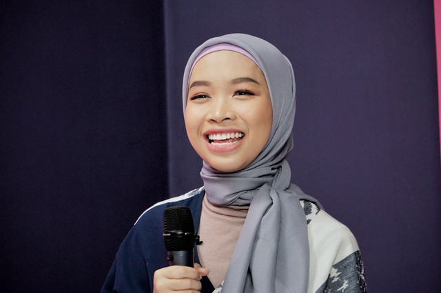 Boah Sartika saat mengisi acara road to Women's Week 2022. Foto: Jamal Ramadhan/kumparan
