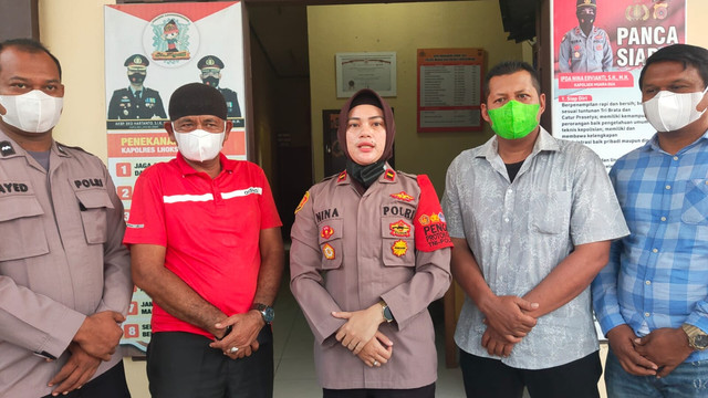 Polsek Muara Dua dan Forum Keuchik Muara Dua, Kota Lhokseumawe, membantah video viral istri selingkuh pada saat suami salat Tarawih berlokasi di daerah itu. Foto: Dok. Polisi