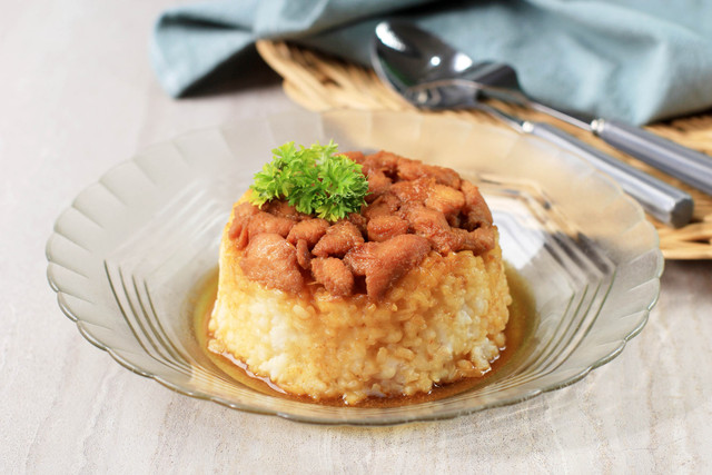 Ilustrasi Nasi Tim. Foto: Shutterstock