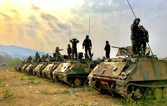 Ilustrasi contoh ancaman militer sumber gambar: https://www.unsplash.com/