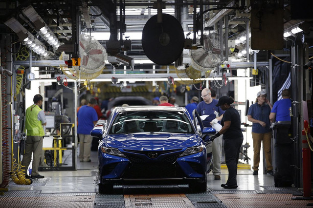 Pabrik Toyota. Foto: Wall Street Journal