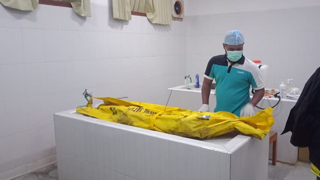 Ilustrasi kerangka manusia yang diamankan. Foto: istimewa