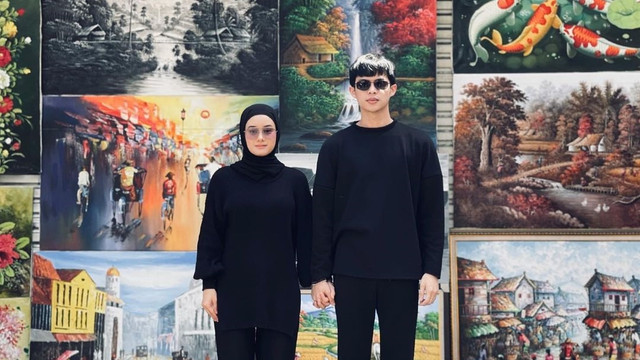 Dinda Hauw dan Rey Mbayang. Foto: Instagram/@dindahw