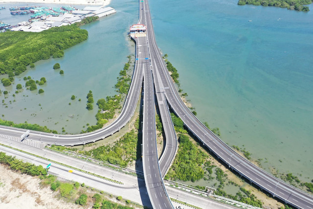 Jalan Tol Bali Mandara.  Foto: Dok. Jasa Marga