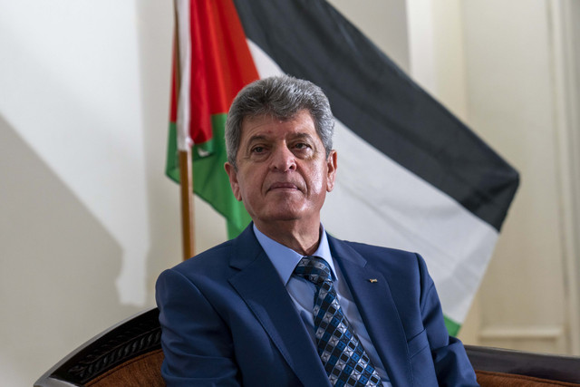Dubes Palestina untuk Indonesia, Zuhair Al-Shun. Foto: Jamal Ramadhan/kumparan