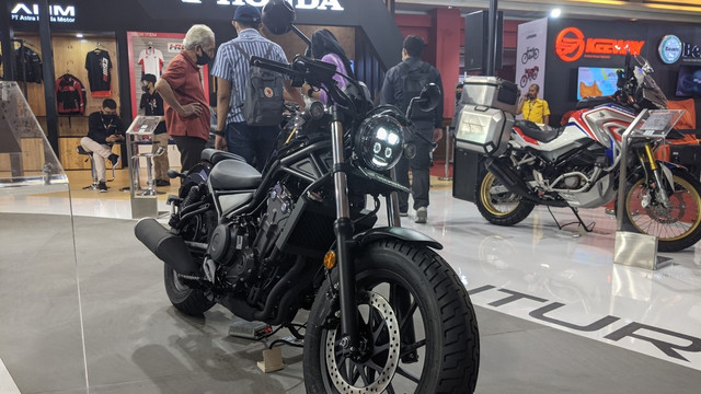 Honda Rebel terbaru di IIMS Hybrid 2022. Foto: Sena Pratama/kumparan