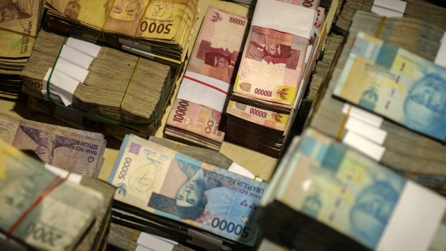 Ilustrasi uang rupiah. Foto: Adwit B Pramono/Antara Foto
