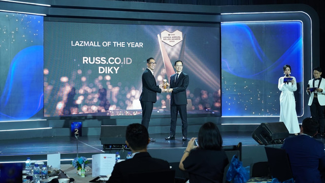 Lazada Annual Seller Awarda 2022. Foto: Dok. Lazada