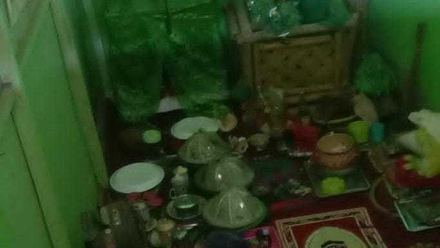 Rumah kosong diduga jadi tempat praktik ilmu hitam di Maros, Sulsel, Foto: Dok. Istimewa