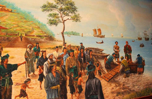 Ilustrasi gambar masyarakat kesultanan malaka, Sumber: sudutsekolah.com