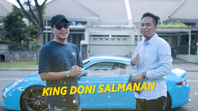Porsche Carrera 911 4S milik Arief Muhammad yang dibeli Doni Salmanan.  Foto: dok. Youtube Doni Salmanan