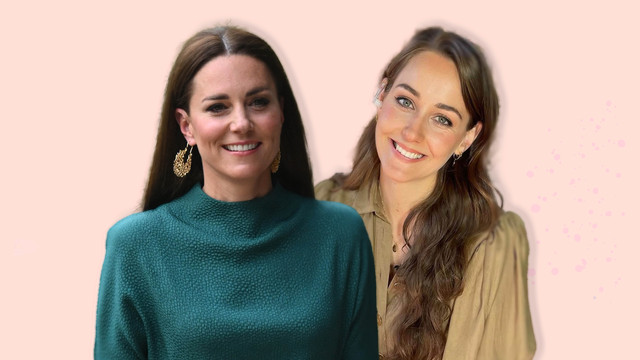 Brittany Cox, pelukis Australia yang disebut mirip dengan Kate Middleton. Foto: brittanydixonart dan AFP