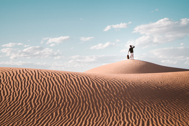 Gurun Pasir Al Wahat Al Dakhla (Sumber: Pexels.com/TarynElliot)