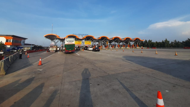 Suasana sepi di Cipali pada H-1 lebaran. Foto: Dok. Astra Tol Cipali