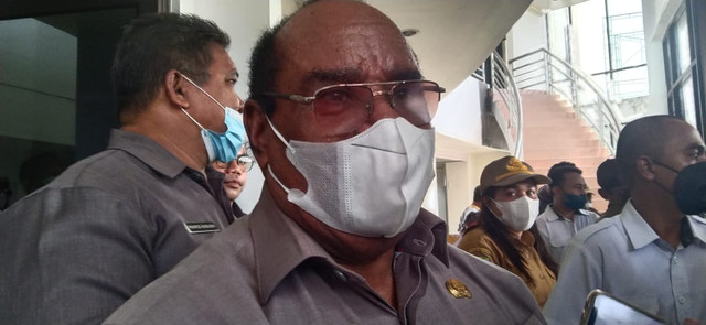 Ketua Tim Percepatan Pemekaran PBD Lambert Jitmau, foto: Yanti/Balleo News