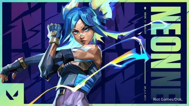 Valorant new agents, Neon (Sumber: Riot Games)
