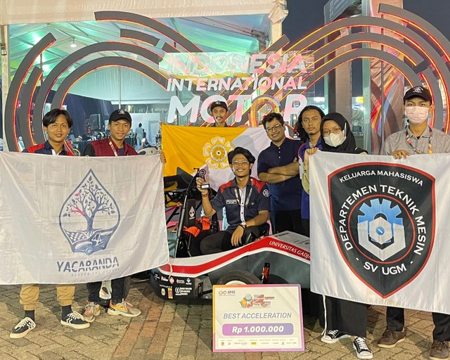 Tim Yacaranda Merain Best Acceleration Pada FESC IIMS Hybrid 2022. 9/4/2022