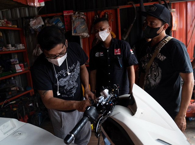 Modifikasi Honda ADV 150. Foto: Dok. Astra Honda Motor