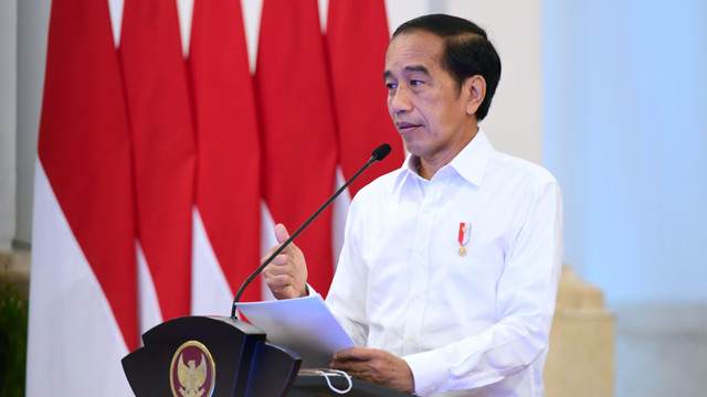 Presiden Joko Widodo pada Sidang Kabinet Paripurna, di Istana Negara, Bogor, Jawa Barat, Rabu (6/4/2022). Foto: Muchlis Jr/Biro Pers Sekretariat Presiden