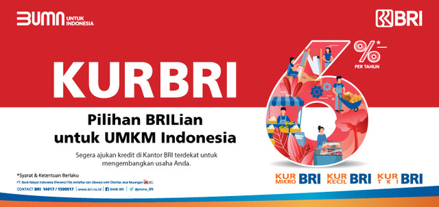 Ilustrasi KUR BRI. Foto: BRI.