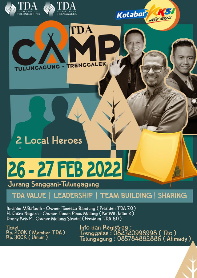 TDA Camp di Buper Jurang Senggani, Tulungagung.dok