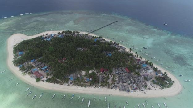 Gugusan Kepulauan Balabalakang di Selat Makassar menuai polemik antara Pemprov Sulbar dan Pemprov Kaltim terkait status wilayah. Foto: Dok. Dinas Kelautan dan Perikanan Sulbar