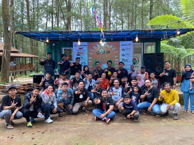 Kolaboraksi TDA Tulungagung - Trenggalek digelar di Bumi Perkemahan Jurang Senggani, Tulungagung. dok