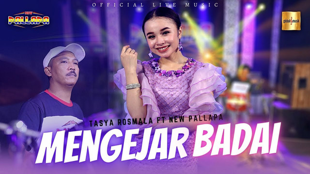 Lagu Mengejar Badai versi Tasya Rosmala dan New Pallapa. Foto: YouTube: Global Musik Era Digital