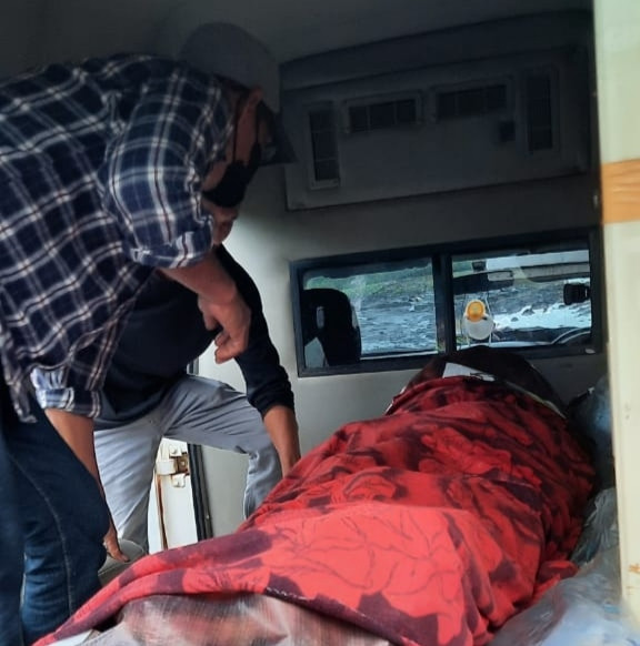 Warga Jambi ditemukan tidak bernawa, diduga telah diterkam harimau. (Foto: Dok Polres Muaro Jambi)