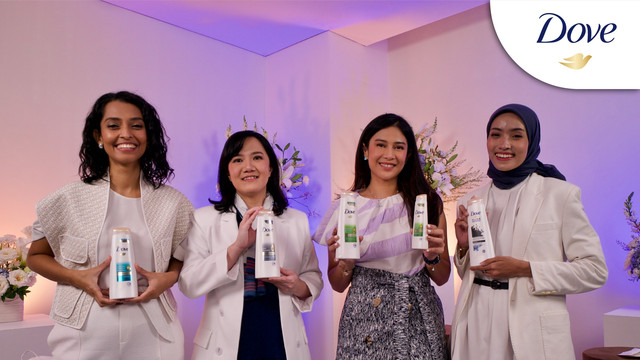 Dove meluncurkan kampanye Rambutku Mahkotaku bersama Dian Sastrowardoyo. Foto: Dove
