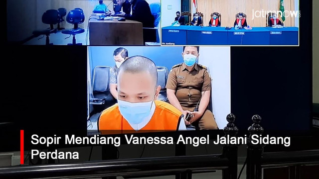 Video: Sopir Mendiang Vanessa Angel Jalani Sidang Perdana