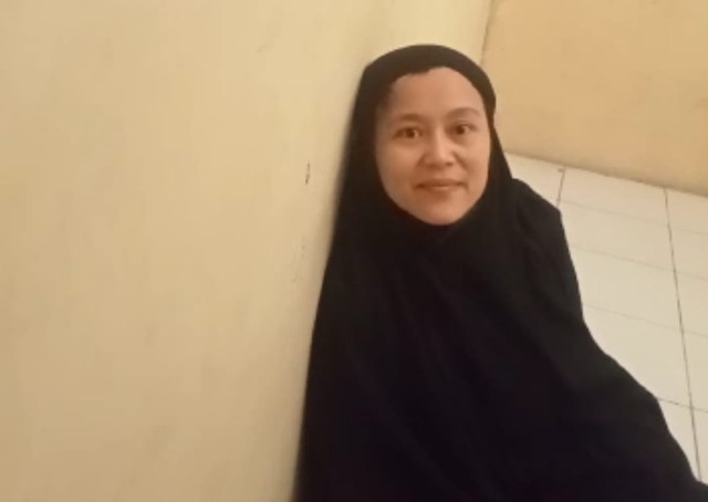 Ibu muda di Brebes yang membunuh anak kandung sempat tersenyum. (Foto: Istimewa)