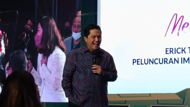 Menteri BUMN Erick Thohir. Foto: Fariza Rizky Ananda/kumparan