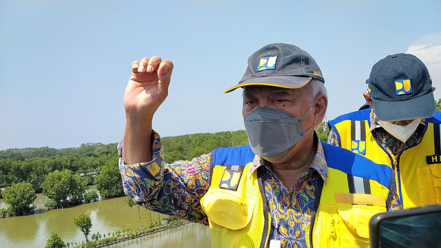 Menteri Pekerjaan Umum dan Perumahan Rakyat (PUPR) M. Basoeki Hadimoeljono