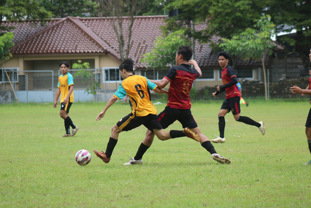 Laga Final Sepak Bola POM UMY 2022. Foto: Ghani/Anggota PDD POM UMY 2022