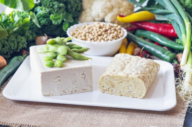 Ilustrasi tahu dan tempe. Foto: Shutterstock