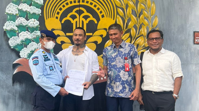 Jerinx dipindahkan ke LP Kerobokan Bali. Foto: Dok. Istimewa
