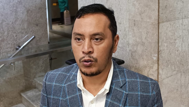 Ketua Panja RUU TPKS Willy Aditya usai rapat RUU TPKS, Senin (4/4/2022). Foto: Annisa Thahira Madina/kumparan