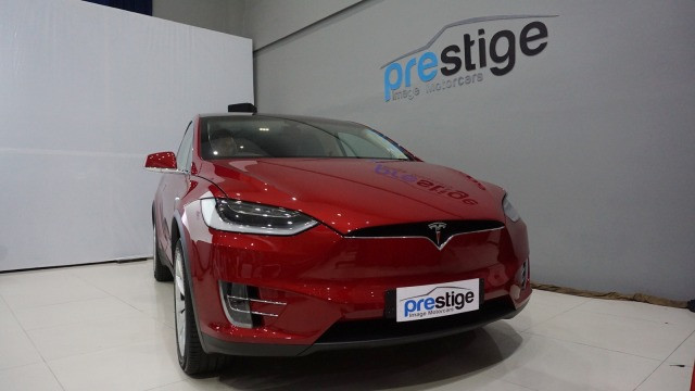 Tesla Model X Foto: Gesit Prayogi/kumparan