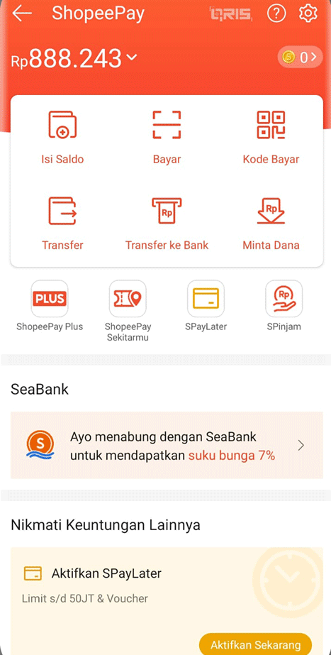 Ilustrasi ShopeePay. Foto: Pusat Bantuan Shopee.