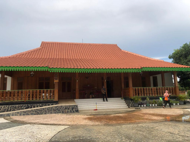 Rumah Adat Khas Suku Betawi Yang Berada Di Setu Babakan. Dokumen Pribadi
