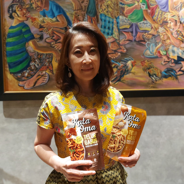 Furiyanti, founder camilan telur gabus Kata Oma. Foto: Monika Febriana/kumparan